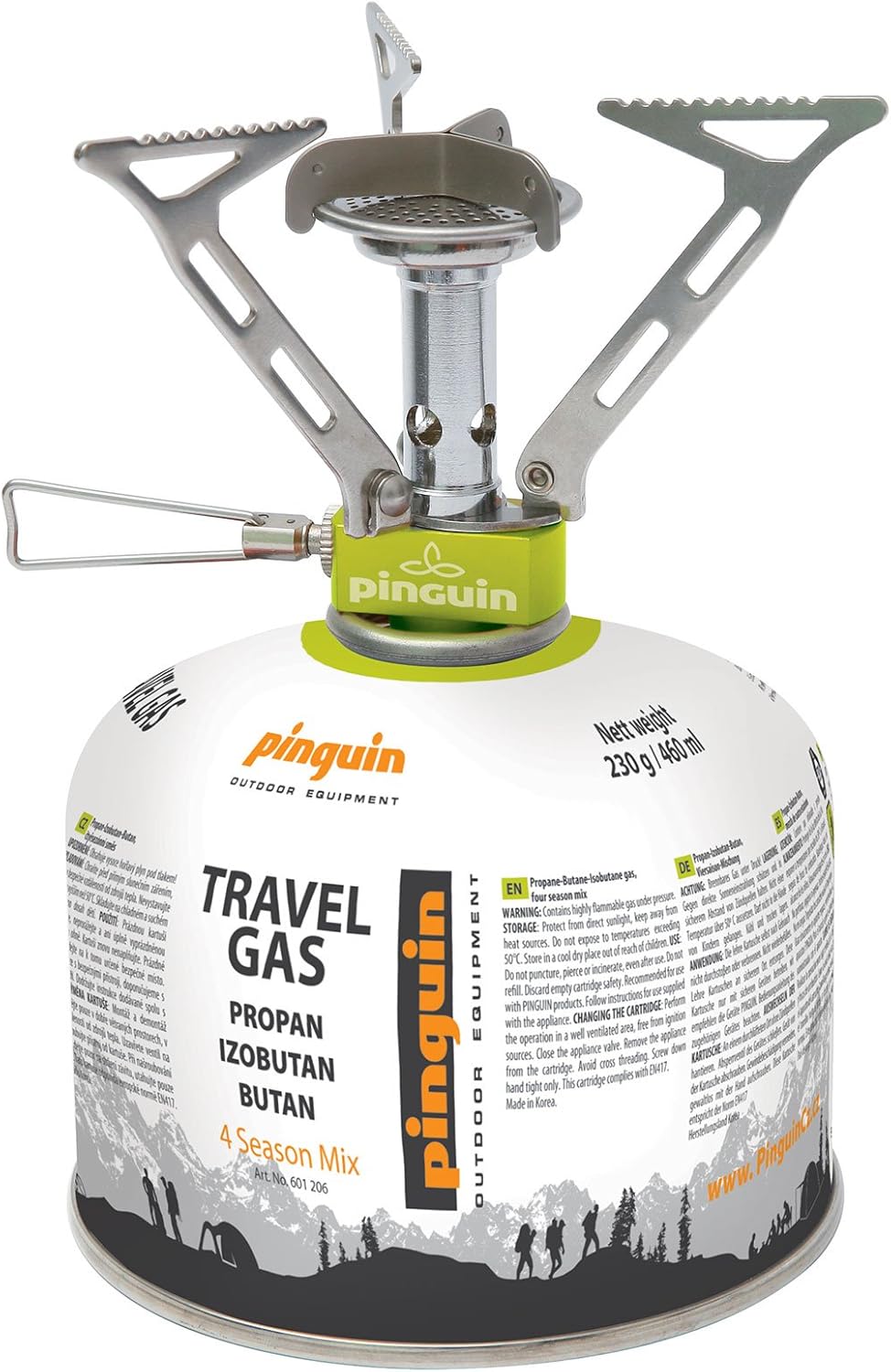 Hornillo de gas Hiker Mini para camping, senderismo, exterior, gas, cocina plegable