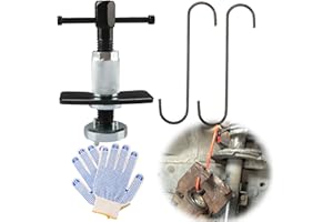 RETEPIF Brake Caliper Piston Rewind Tool Brake Piston Wind Back Tool,Upgraded Brake Caliper Compression Tool,Brake Caliper Wind Back Tool for Disk Brake Pad Replacement Most Cars with Right Handle Set