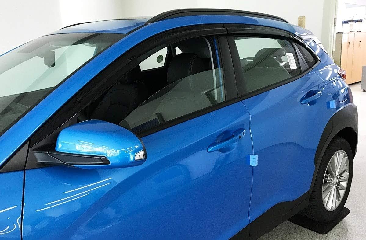 Autoclover Wind Deflectors Set for Hyundai Kona 2017+ (6 pieces) BigaMart