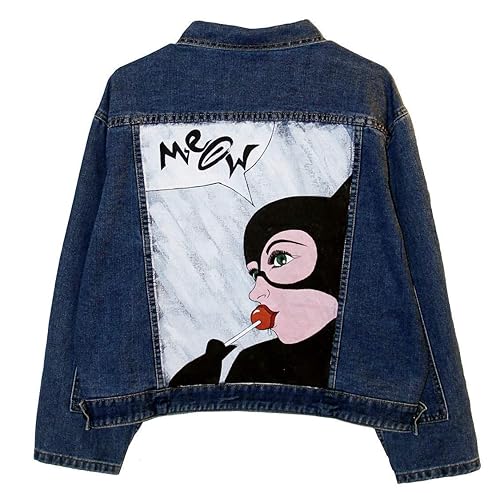 painting on denim with acrylic