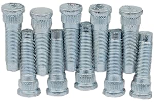 Moser Engineering (8368) 1/2" - 20 x 1-3/4" and 0.615" Knurl Diameter Wheel Stud, (Pack of 10)