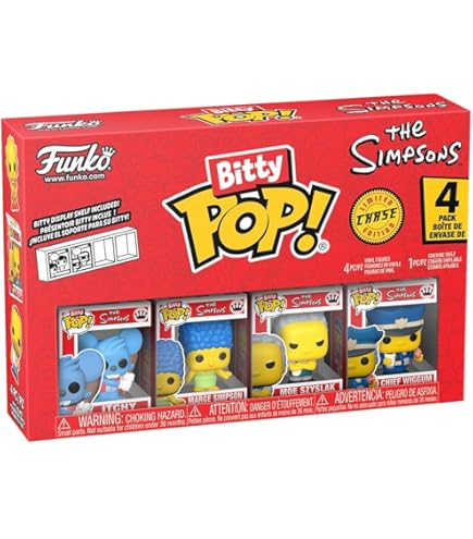 Amazon.com: Funko Pop! Bitty: Simpsons - Bart Simpson, Mr. Burns