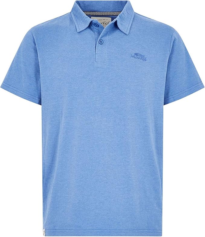 Weird Fish Quay Branded Polo Shirt Aztec Blue Marl Size S Amazon.co.uk
