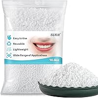 Sukh 10.9oz Moldable False Teeth Beads - Tooth Repair Kit,Repair Thermoplastic Beads,Plastic Pellets for DIY Tooth Filling,Ha