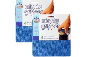 Compac Home Mighty Gripper Non-Slip Pads Jar Opener, Stablize Pictures, Keyboards, Lamps, and More, 8 Count