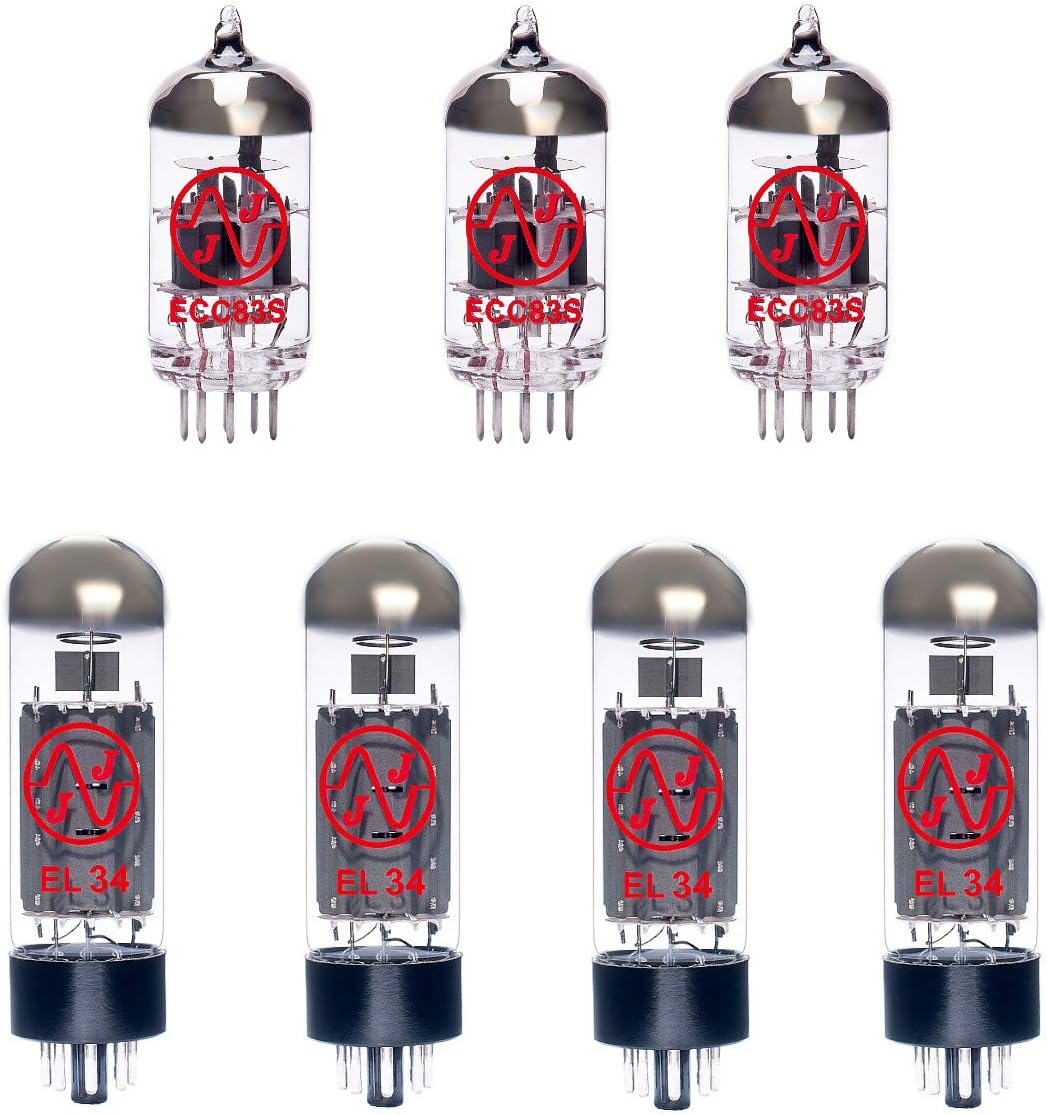 (3 x ECC83 4 x Matched EL34) Guitar Amplifier Valve Kit 10