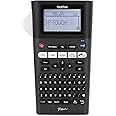 Brother P-touch, PTH300, Portable Label Maker, One-Touch Formatting, Vivid Bright Display, Fast Printing Speeds, Black