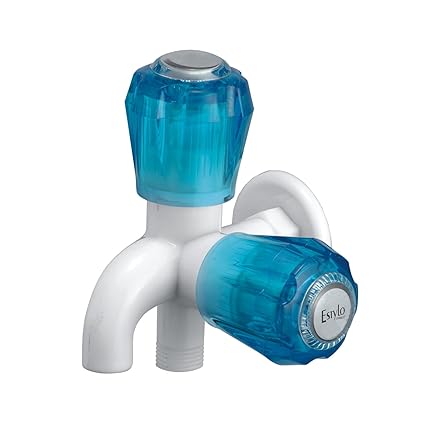 ESTYLO 2-Way Bib Cock Tap with PVC Flange (4880)