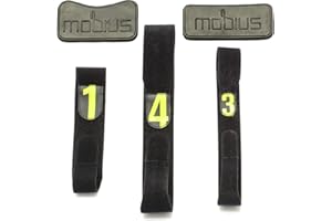 Mobius Products X8 Knee Brace Replacement Strap Kit (X-Small)