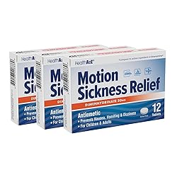 HealthA2Z® Motion Sickness Relief | Dimenhydrinate