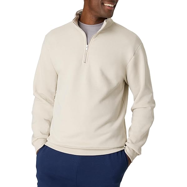 Amazon.com: Amazon Essentials Men's Long-Sleeve Quarter-Zip