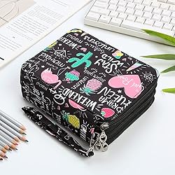 Lbxgap Portable Colored 124 Slots Pencil case