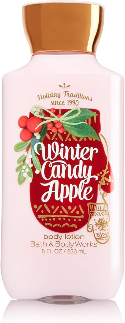 Bath & Body Works Winter Candy Apple Body Lotion 8 oz Holiday Traditions New