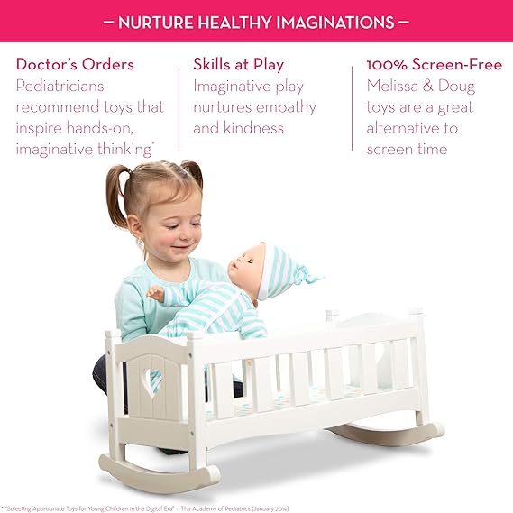 melissa and doug baby crib