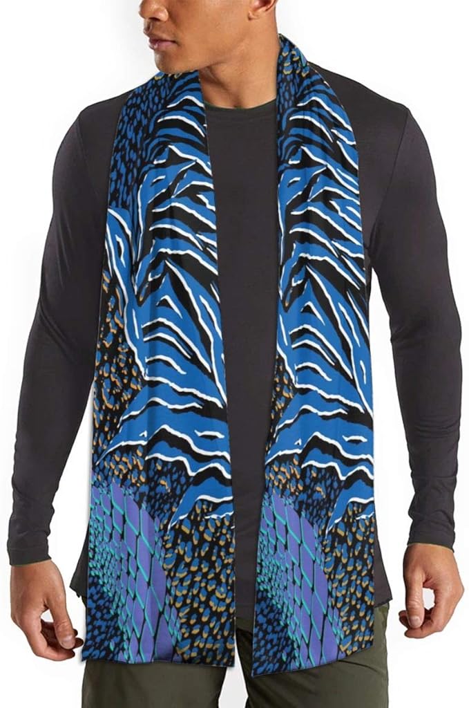 Rcivdkem Moderne trendige bunte gemischte Tierhaut, Tiger, Zebra