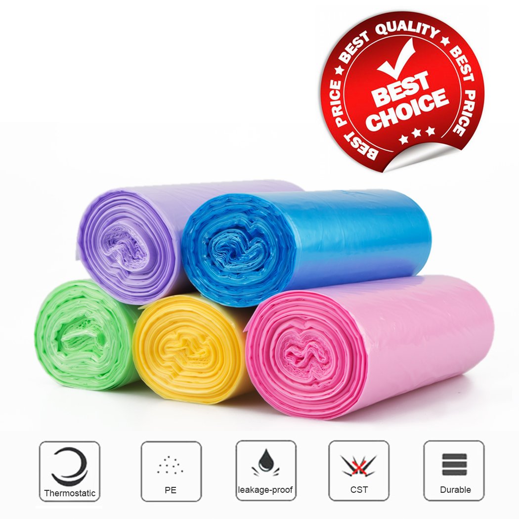 Small Trash Bags, FORID 4 Gallon Garbage Bags Thin Material Small Size