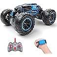 Powerextra Gesture Rc Car, 4WD 2.4GHz Remote Control Car, Double Side Transform Off Road Rc Stunt Car, Two Rechargeable Batteries, 50+ Mins Play Car for 6-12 Year Old Boys & Girls
