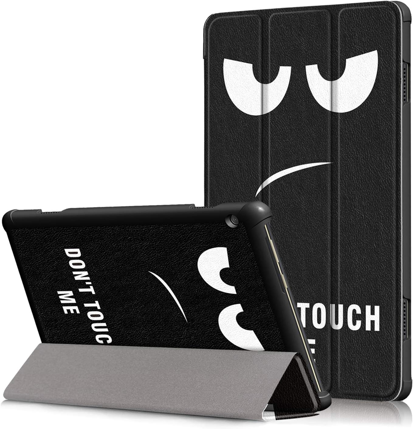 Fmway Lenovo Tab M10 Case, Ultra Slim Smart Leather Cover with Stand Function for Lenovo Tab M10 TB-X605F