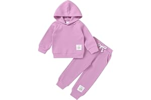 YOUNGER TREE Baby Girl Clothes Toddler Fall Winter Outfits Sweatshirt pants Sweatsuits for Infant Girl Baby Girl Clothing