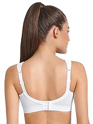 Anita Women's Extreme Control Sport Bra, White, 36F
