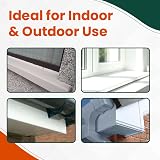 Home.smart UPVC Blanking End Cap 300mm Square Edge Fascia Window Board Trim view 3