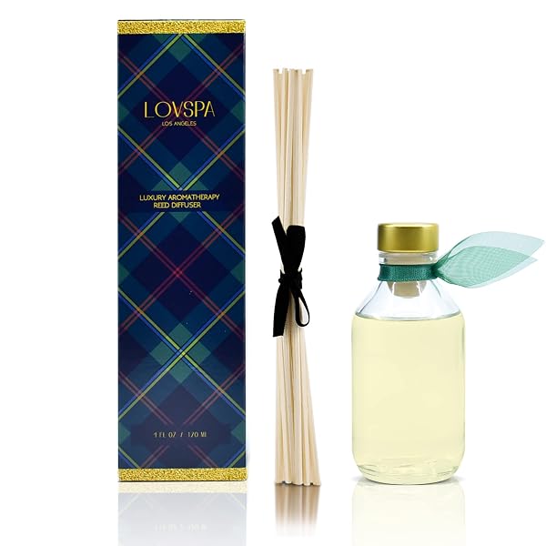 LOVSPA BIRCHWOOD PINE REED DIFFUSER SET, LIVING ROOM DECOR, HOME FRAGRANCE