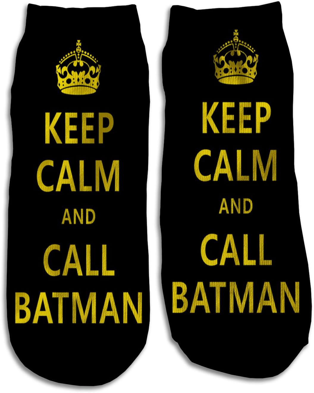Custom Ankle Socks customized sport – keep calm and call batman