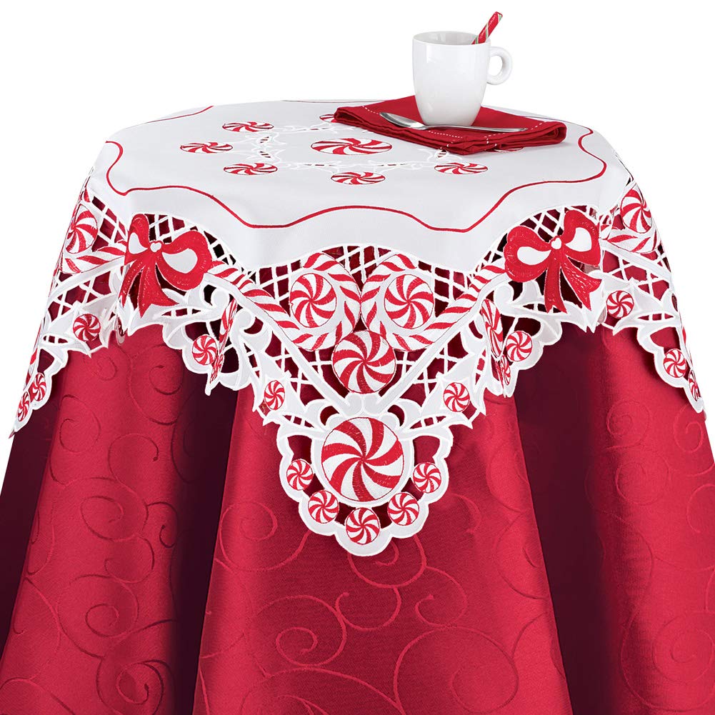 Best candy christmas table cloth