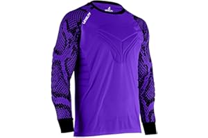 Levelty Multi Padded Goalkeeper Jersey Adult/Kids Football Shirt Long Sleeve Goalie Soccer Mens Goalkeeper Jersey