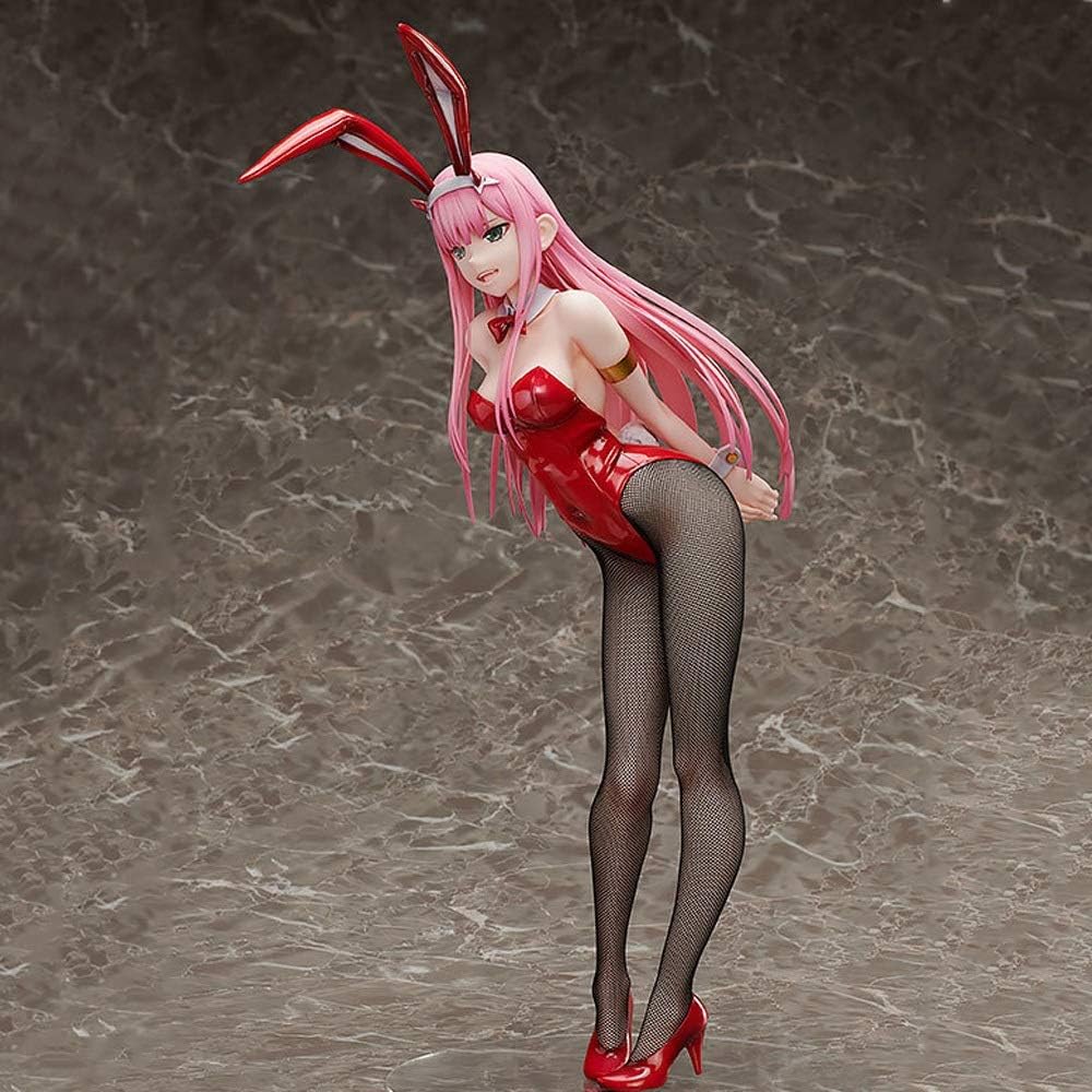 LANCHONG Anime Darling in The FRANXX National Team Zero Two 02 1/4 Bunny Girl PVC Figure Collectible Cosplay Model Decoration 43CM 商品名称