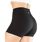 TomTiger Workout Shorts for Women High Waist Gym Shorts Bike Running Active Exercise Yoga Shorts Tummy Control