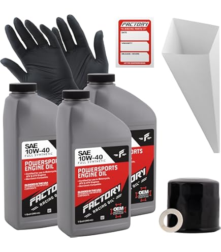 レイア　Anyfatie OIL NA Amazon.com: Factory Racing Parts Oil Change Kit compatible