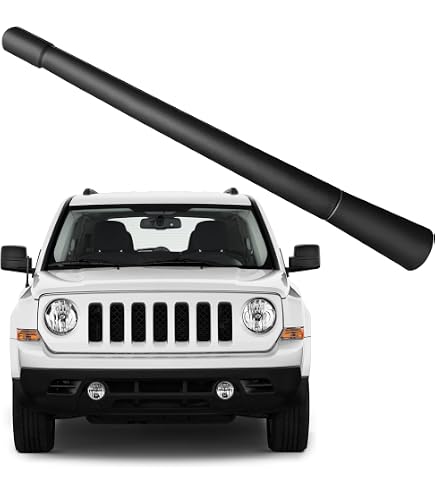 AntennaMastsRus 6 3/4 Inch Short Rubber Antenna - Compatible With Jeep Cherokee 1997-2001, Car Wash Proof, Internal Copper Coil - View #8