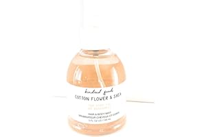 Kindred Goods Cotton Flower & Shea Hair & Body Mist Spray 5 Fl Oz