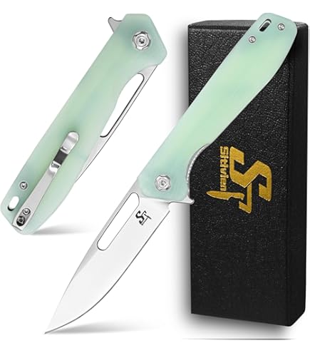 Amazon.com : Sitivien ST152 Folding Knife,K110(D2) Steel Blade