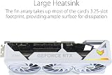 ASUS TUF Gaming GeForce RTX 4070 Ti White OC 12GB GDDR6X DLSS 3 view 3