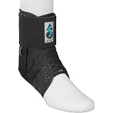 ASO Ankle Stabilizing Orthosis W/inserts (Black, Medium)