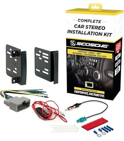Amazon.com: SCOSCHE ITCFD01B 2010-2014 Ford Mustang Integrated