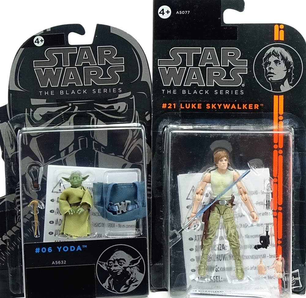 luke skywalker and yoda black series