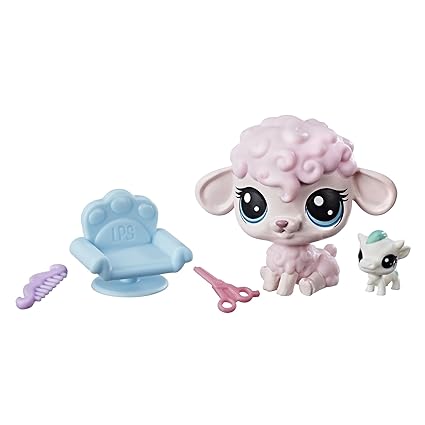 Action Toy Figures Littlest Pet Shop Petula Woolwright Jersey