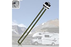 CASMER 92249 Atwood Suburban RV Water Heater Element for GC6AA GC10A G6A GC10A GCH6A,SW4/6/10/12/16 Series,520900 91160 92097 Heating Element,RV SW Camper Water Heaters 1400W/1440W,110/120V,1-Year Warranty