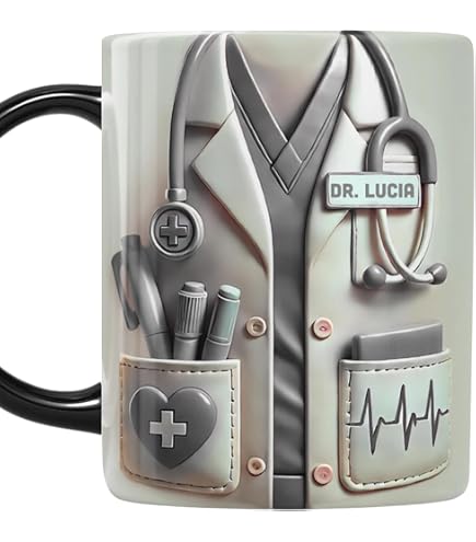 Amazon.com: Medical Appreciation Design With Stethoscope - Personalized 3D  Effect Coffee Mug, DOCTOR Medical Mug, Gift for Doctors Medical Student  Gifts for Men, Doctor's Day Md Graduation Gifts for Graduates : Home