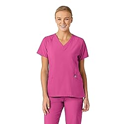 WonderWink W123 Women’s Stylized V-Neck Scrub Top