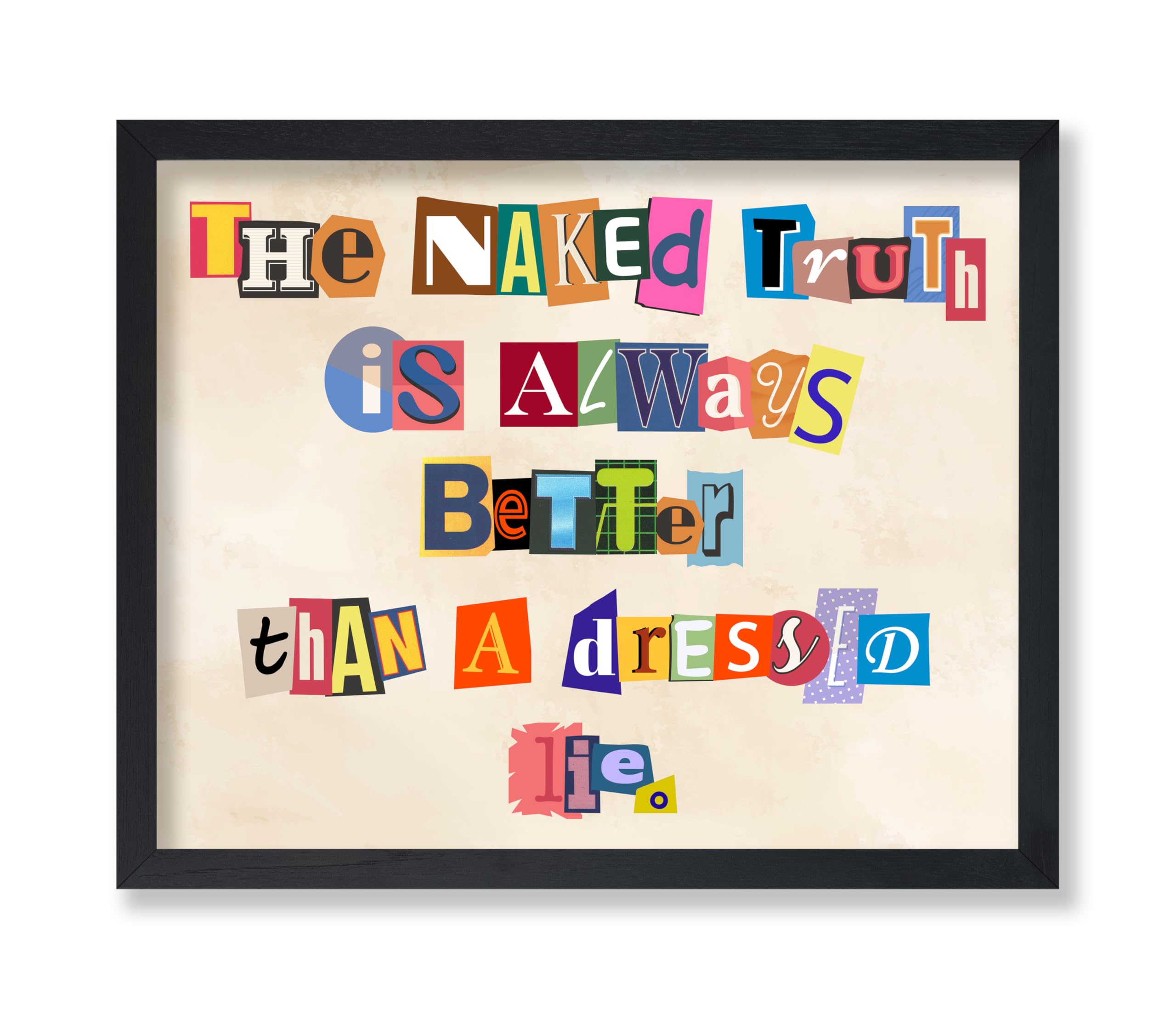 Poster Master The Naked Truth Is Always Better Than