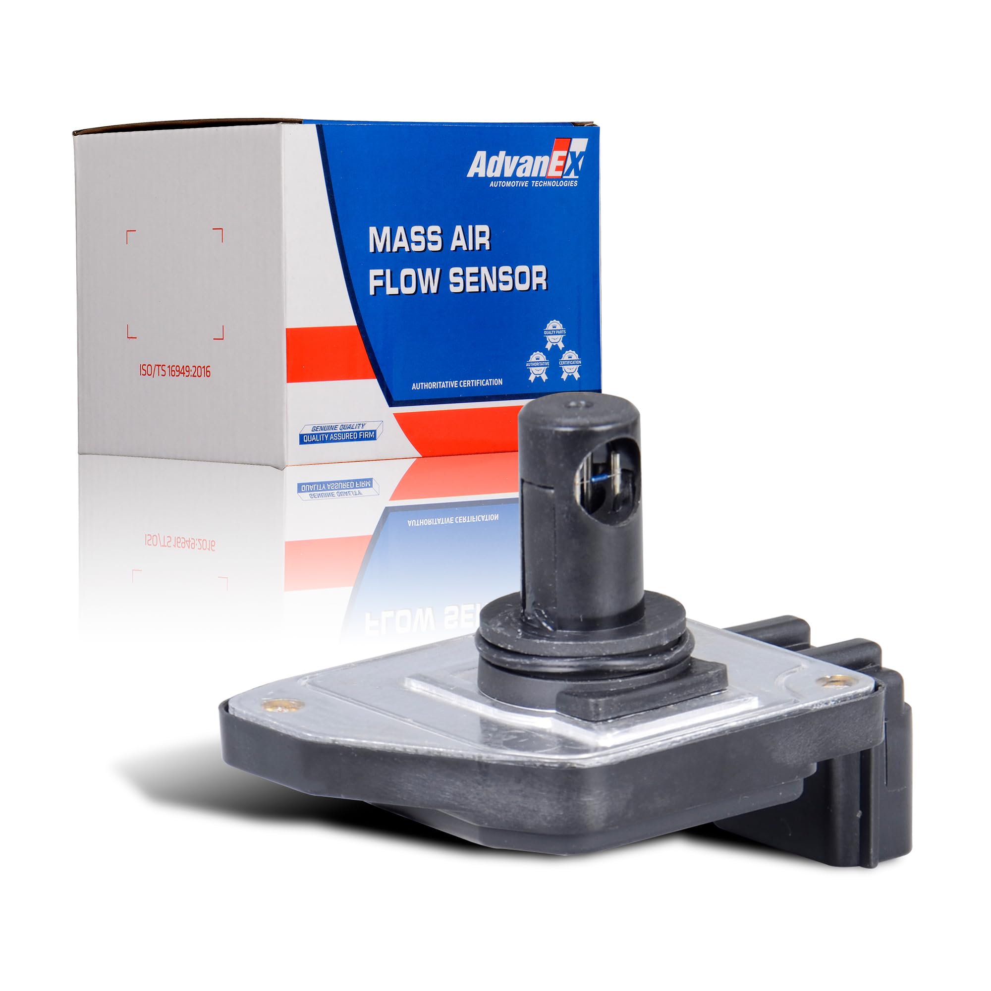 Photo 1 of AdvanEX Mass Air Flow Sensor AFH55-M12 Compatible with 1996-1997 Nissan Pickup L4 2.4L, 1998-2004 Nissan Frontier L4 2.4L, 2000-2004 Nissan Xterra L4 2.4L MAF Replaces 160171S710