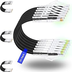Rapink Patch Cables Cat6/ Cat6a 0.5ft