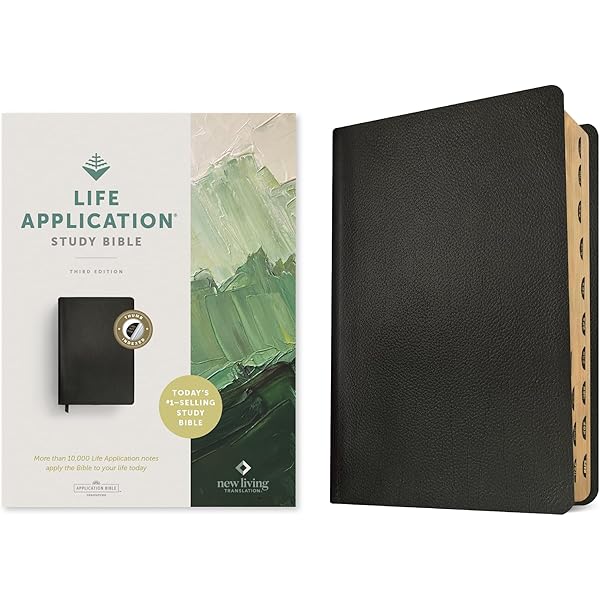 NLT Life Application Study Bible, Third Edition (Genuine Leather