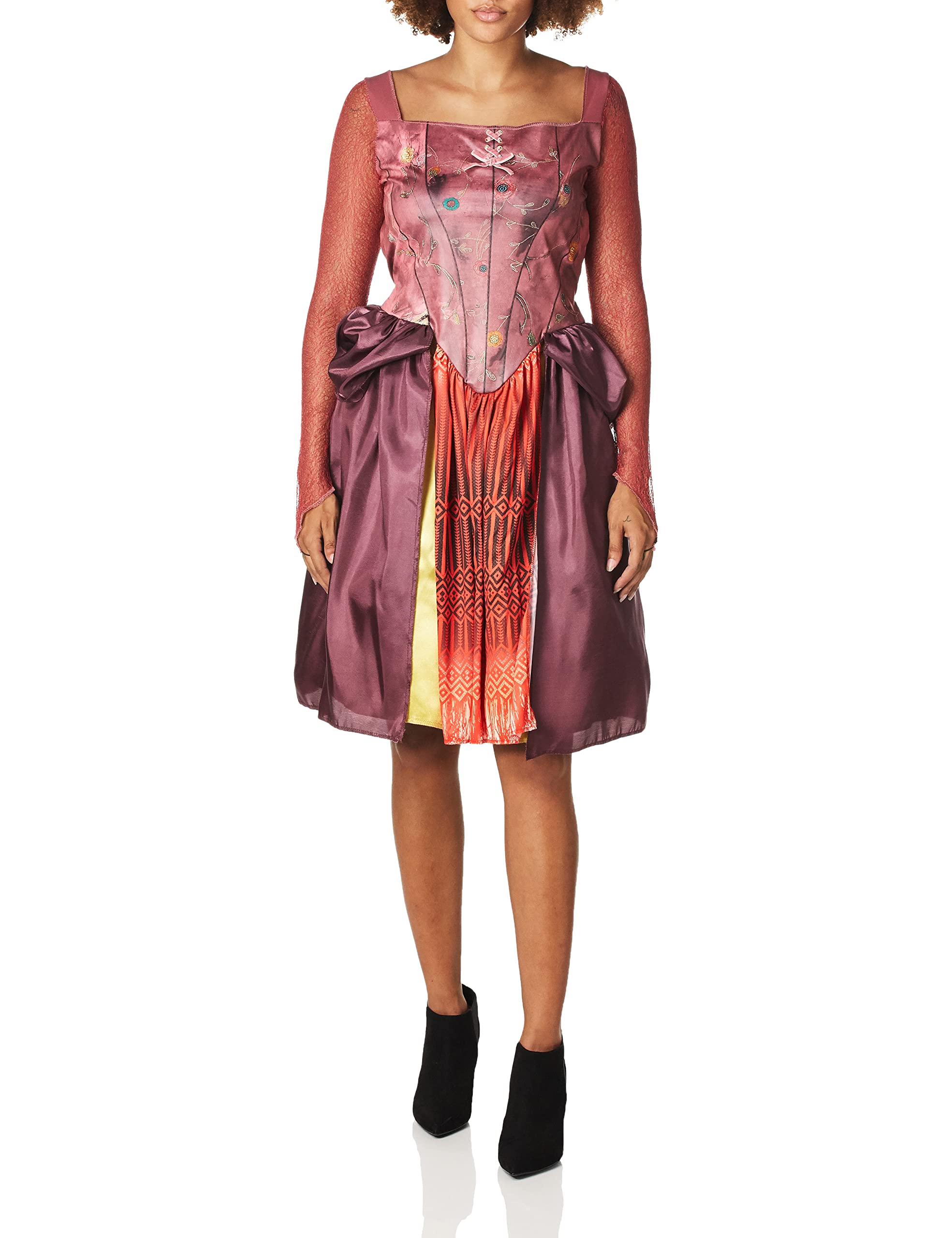 Disguise womens Disney Hocus Pocus Sarah Classic Adult Costume, Pink & Red, M