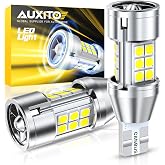 AUXITO 921 LED Bulb Reverse Lights, 4700LM Ultra Bright 912 T15 W16W 906 904 LED Bulbs with 3030-Chipsets, CANBUS Built-in Resistor with Cooling Fan for Reverse Backup Tail Light, Upgraded 3A18 Series