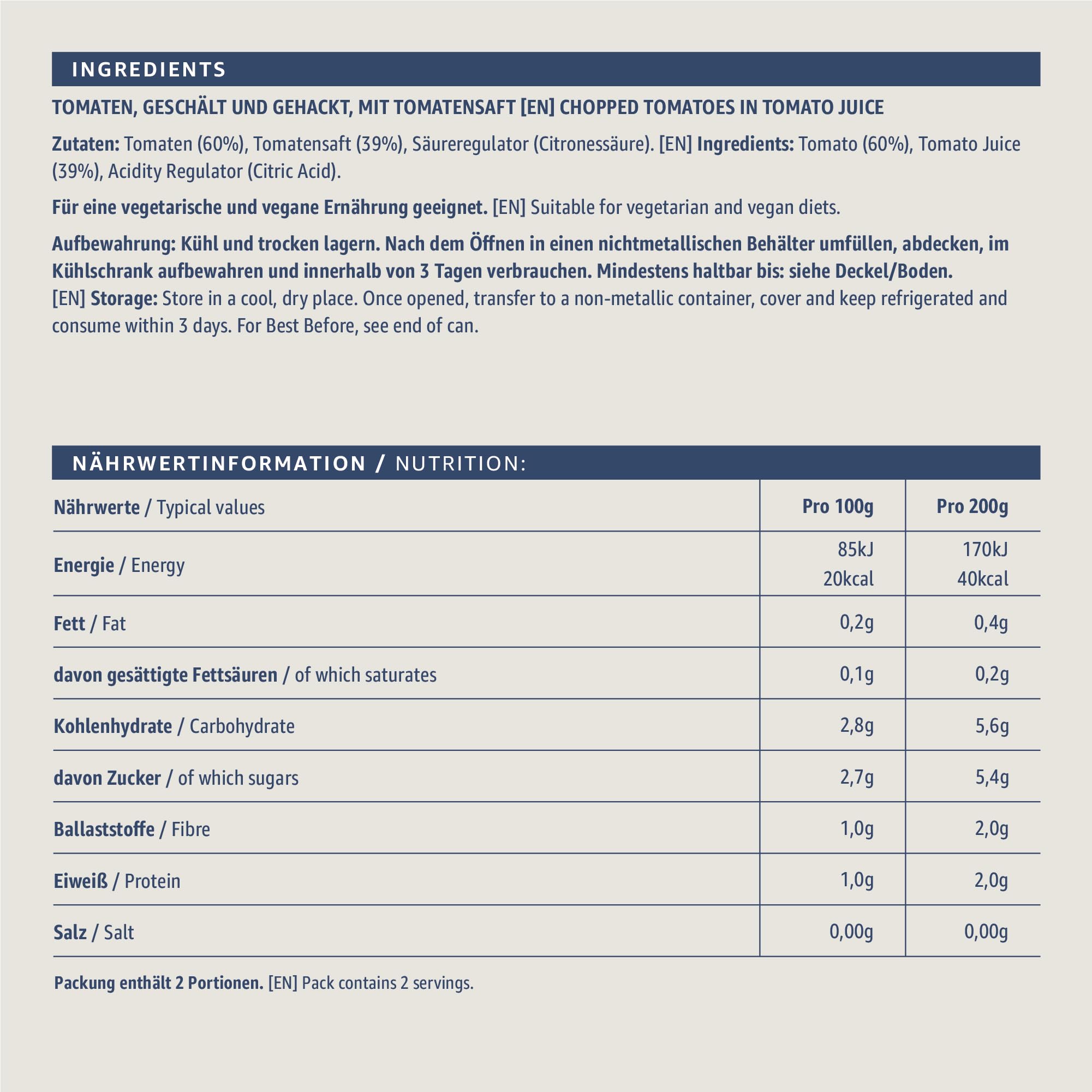 by Amazon Tomaten in Stückchen, 400 g 4